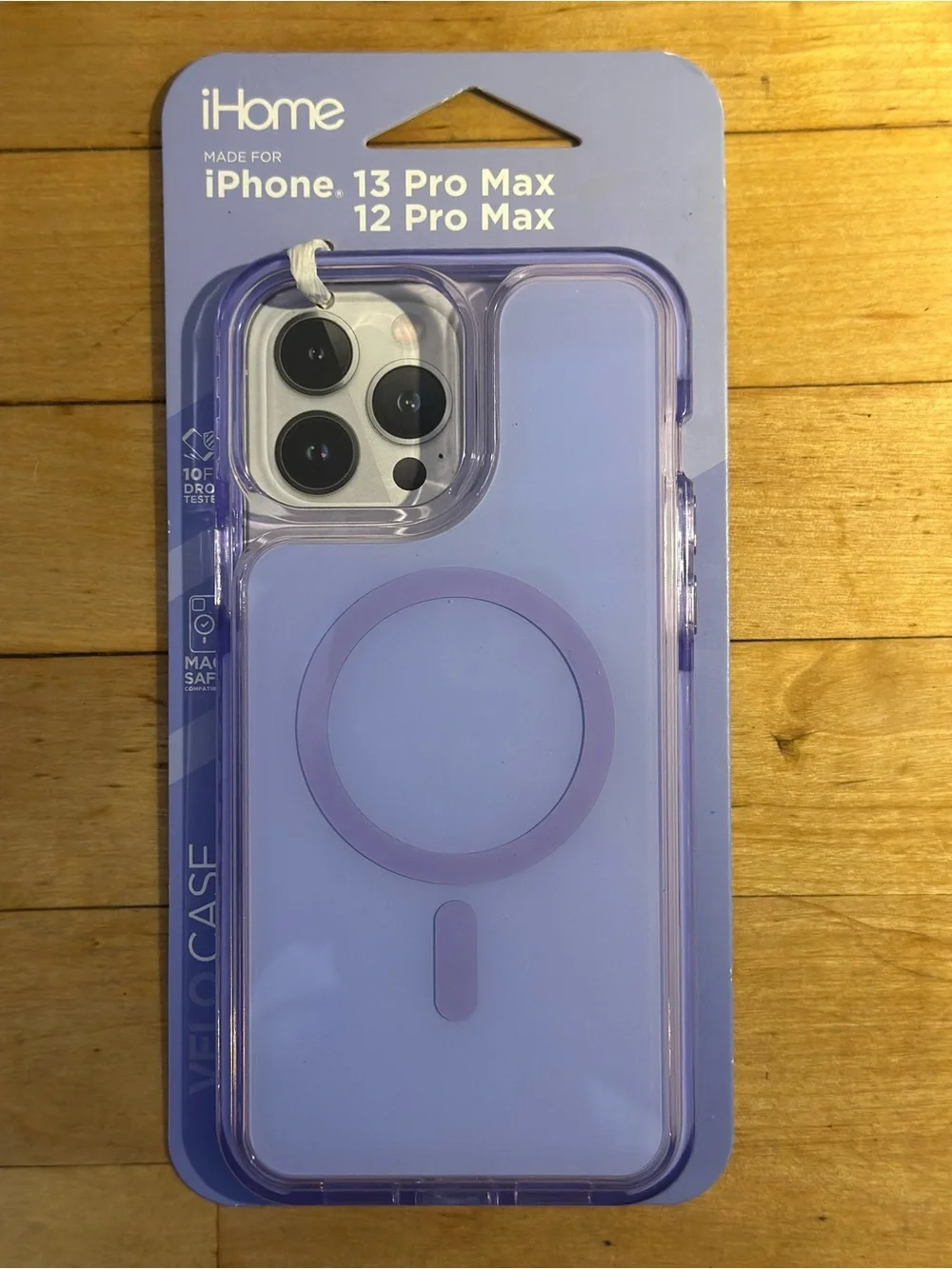 iHome Lavender MagSafe-Compatible Case for iPhone 13 Pro Max / 12 Pro Max